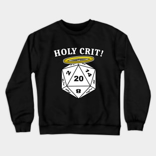 Holy Paladin D20 Dungeon & Dragons Class Role Play Game RPG DND Crewneck Sweatshirt